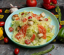 Цезарь с семгой