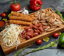 Сет с креветками