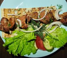 Шашлык из свиной шейки