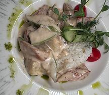 Фрикасе с кабачками