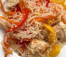 Фунчоза с курицей