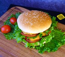 Дабл Куриный бургер