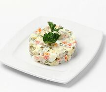 Оливье с мясом