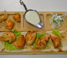 Шашлык из куриного филе