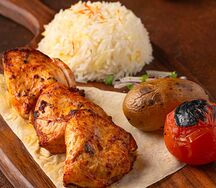 Шашлык из куриного филе