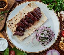 Шашлык из бараньих сердец