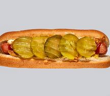Хот-дог Датский с говяжьей сосиской с сыром