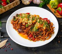 Лагман жареный