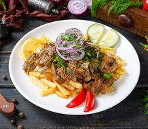 Кавурдак из бараньих семечек