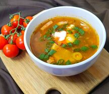 Солянка мясная