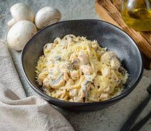Курица с грибами