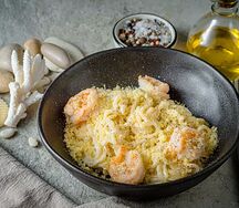 Паста с креветками
