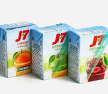 Сок J-7 апельсин 0,2л
