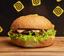 Чизбургер с курицей