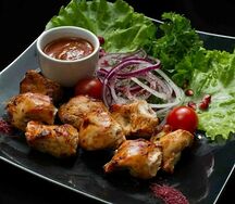 Шашлык из куриного бедра