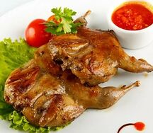 Перепелка жареная