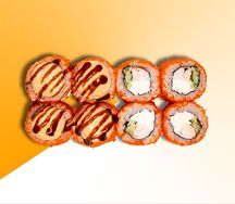 Запеченный с креветкой