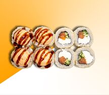 Запеченный с лососем