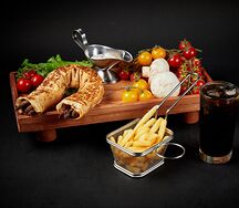 Комбо 3 Тантуни + фри + Coca-Cola