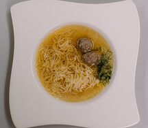 Суп с фрикадельками
