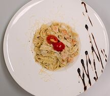 Фетучини Сальмон