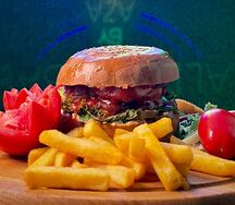 Allo burger говяжий сыром