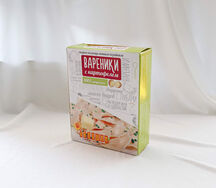 Вареники свежемороженые с картофелем полуфабрикат