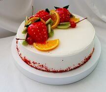 Торт Сочная клубничка