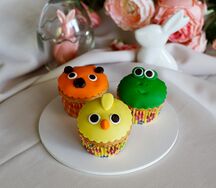 Кекс Детский с малиной
