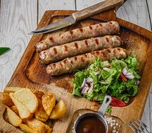 Колбаски говяжьи с сыром