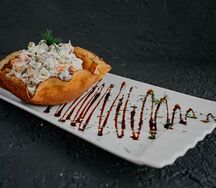 Салат Оливье с мясом