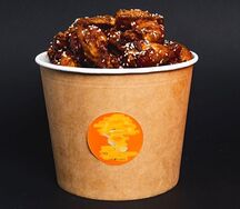 Куриные крылья в соусе терияки