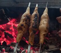 Хачапури на углях