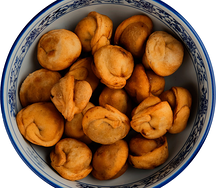 Пельмени жареные