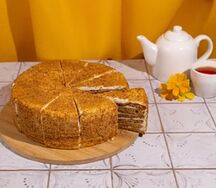 Торт Медово-сливочный в коробке