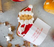 Печенье Дед Мороз с предсказанием