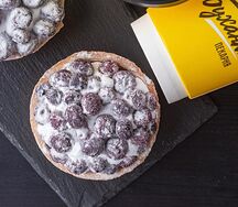 Тарталетка с голубикой постная