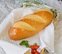 Хлеб нормандский подовый на опаре постный