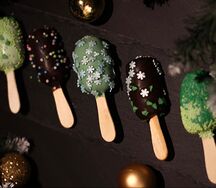 Набор новогоднего пирожного картошка