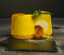 Нежное суфле Манго-Маракуйя