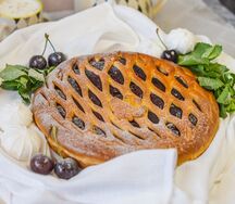 Пирог с вишней