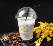 Айс капучино на растительном молоке