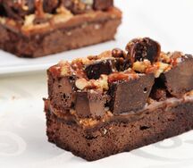 Пирожное Брауни карамель/пекан