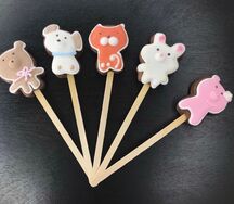 Печенье Зверята набор из 5 зверят