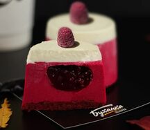 Малиновая Панна-котта