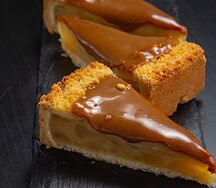 Пирог карамельно-яблочный