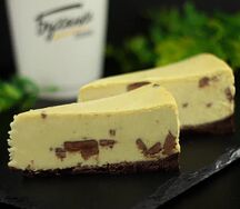 Чизкейк банановый с шоколадным печеньем