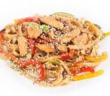 Wok говядина в соусе карри