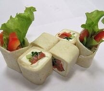 Мексика со слабосолёным лососем