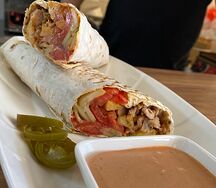 Донер в лаваше куриный